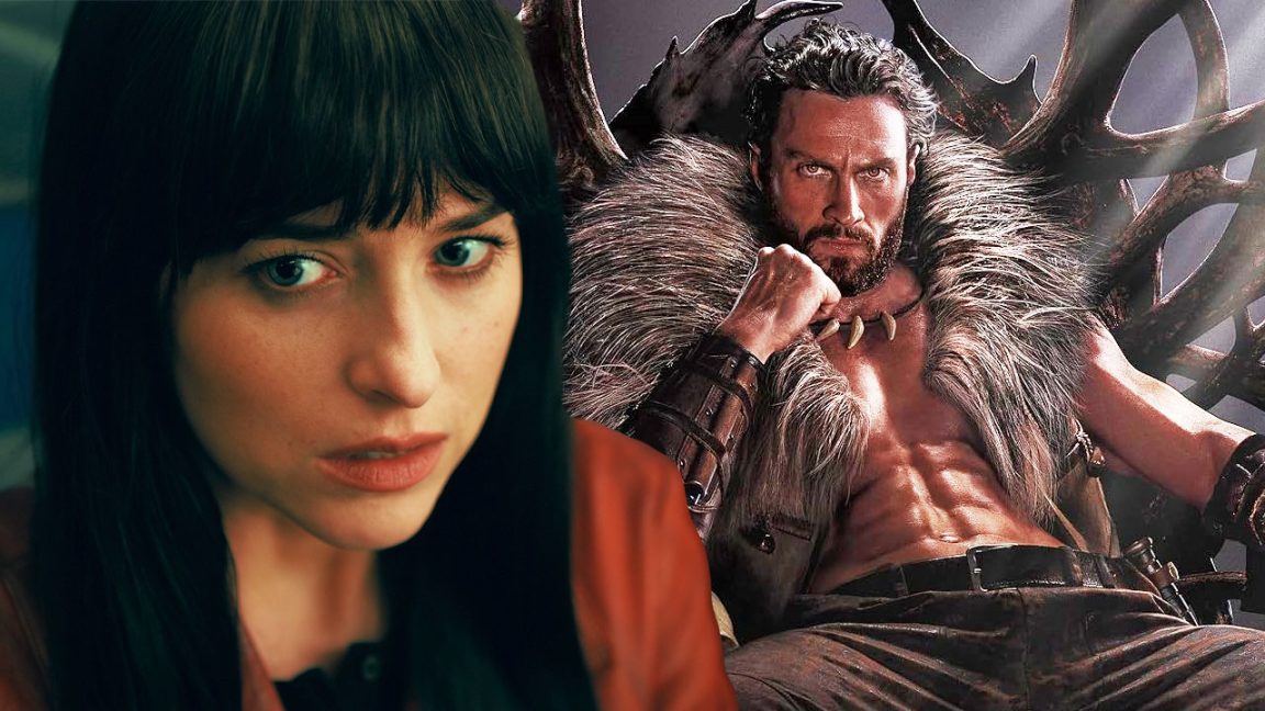 Dakota Johnson's Madame Web, Aaron Taylor-Johnson's Kraven is Sony's ...