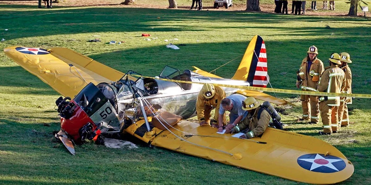 harrison ford plane crash