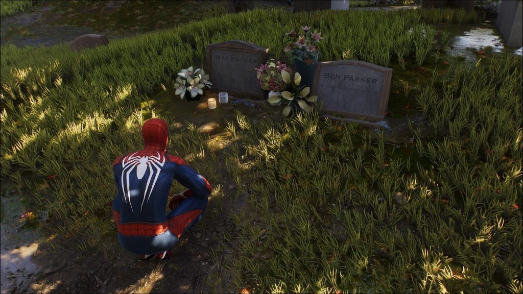 Pay your respects at Aunt May’s grave in Harlem to get the You Know What to Do Trophy.