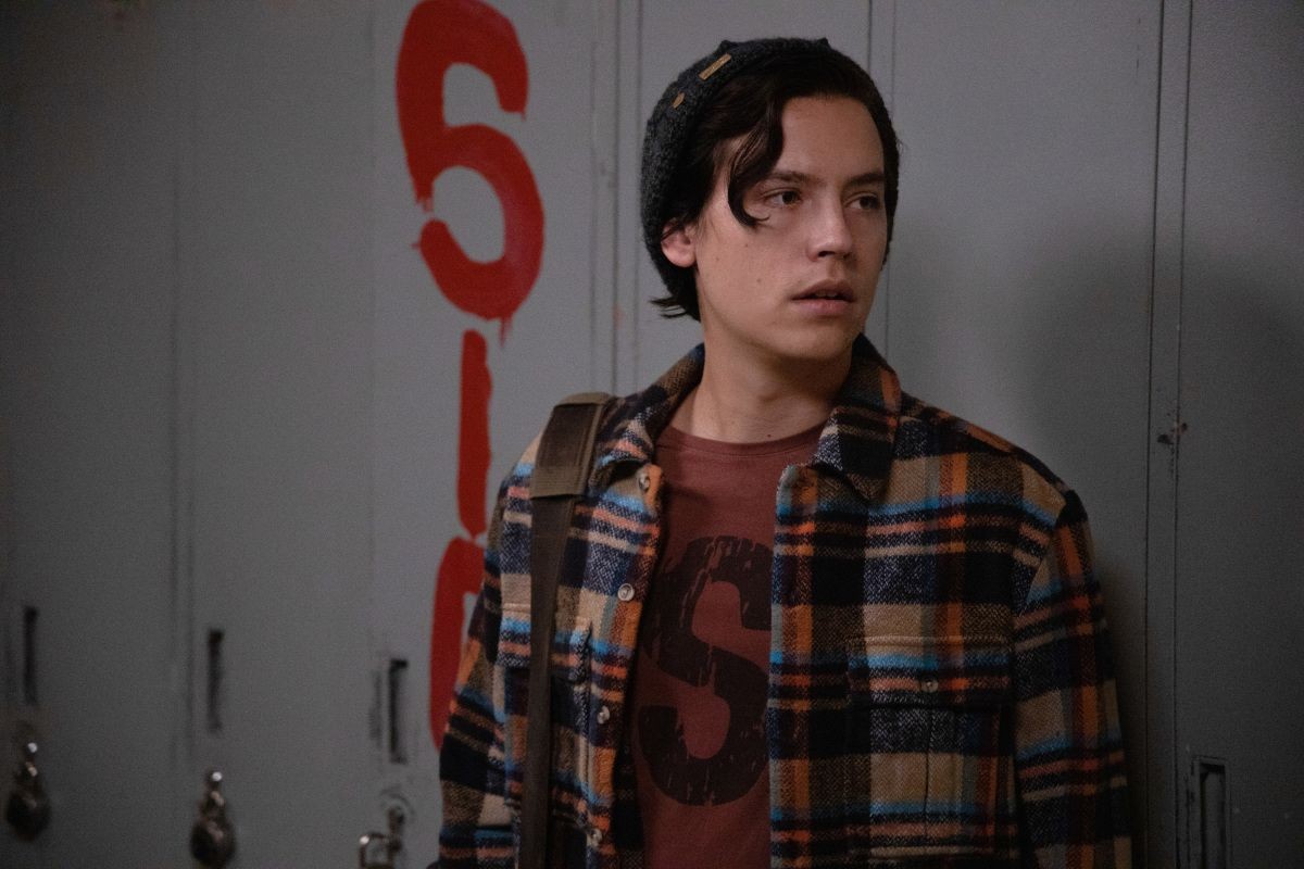 Cole Sprouse looking for something in Riverdale