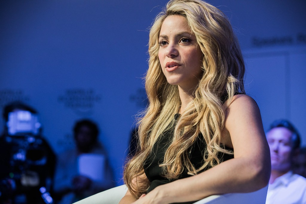 Shakira | Photo: World Economic Forum/Flickr