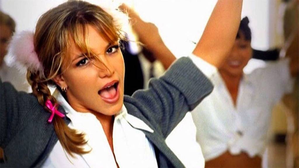 Britney Spears in Baby One More Time video