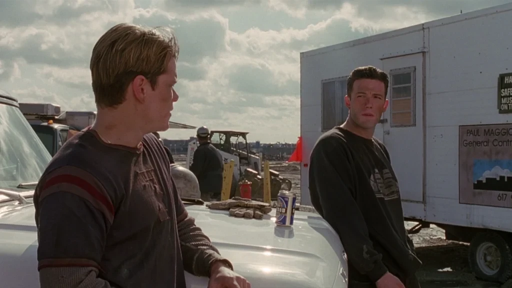 Ben Affleck and Matt Damon in Good Will Hunting (1997)