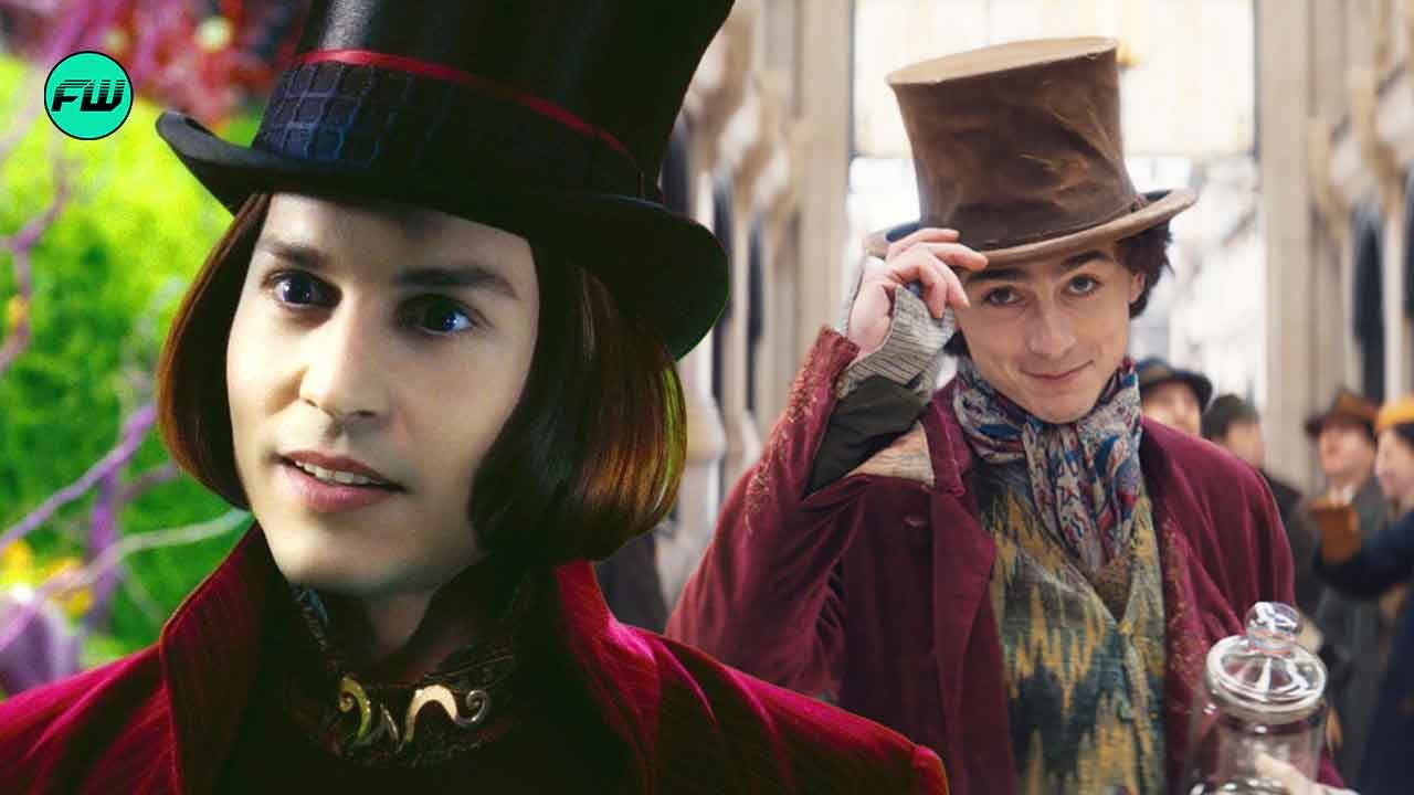 “No”: Timothée Chalamet Answers a Johnny Depp Wonka Question Lingering on Since Ages