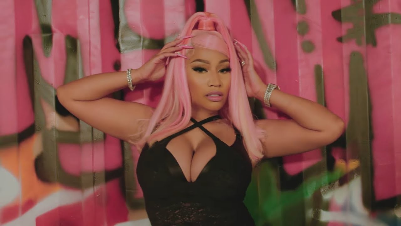 Nicki Minaj in Likkle Miss Remix music video