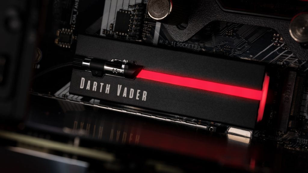 I primarily opted for the Darth Vader plate, as it matched the black and red theme of my rig.