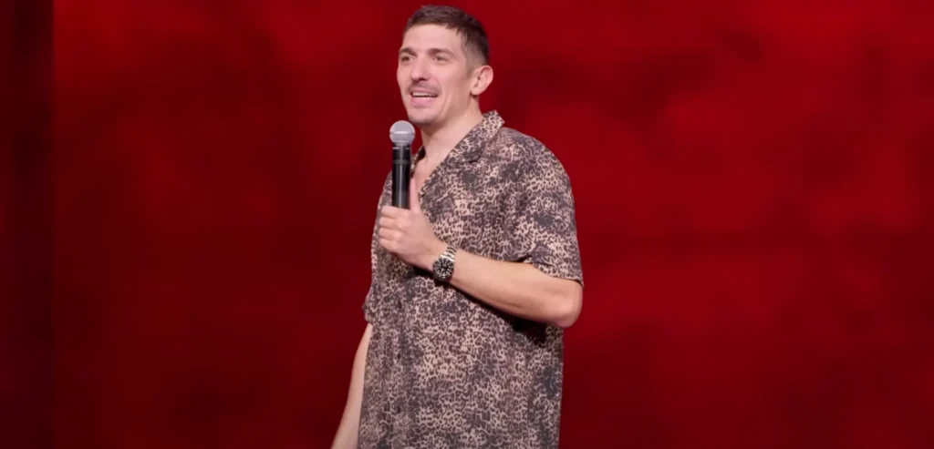 Andrew Schulz during one of his performances 