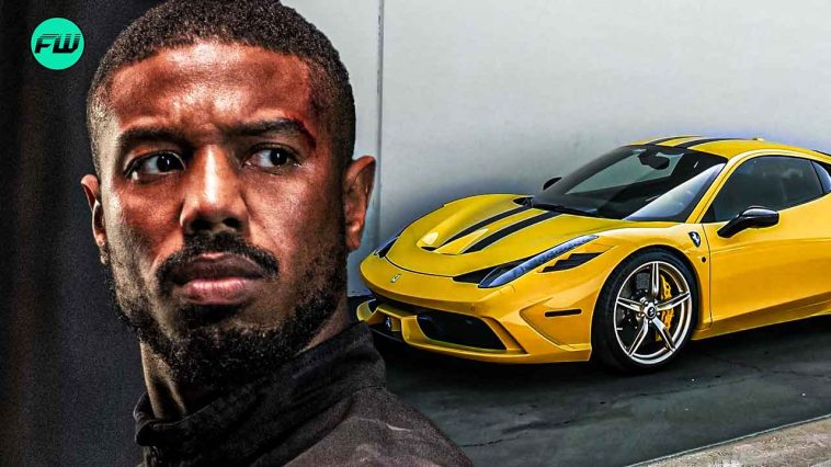 michael jordan yellow ferrari