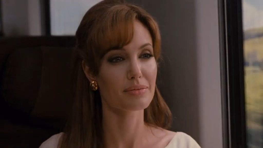 Angelina Jolie in a still from The Tourist
