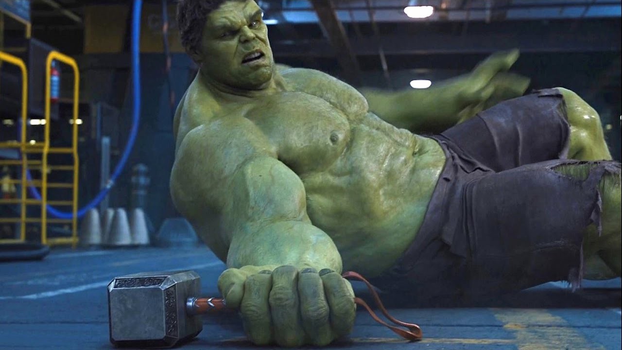 Mark Ruffalo's Hulk in The Avengers
