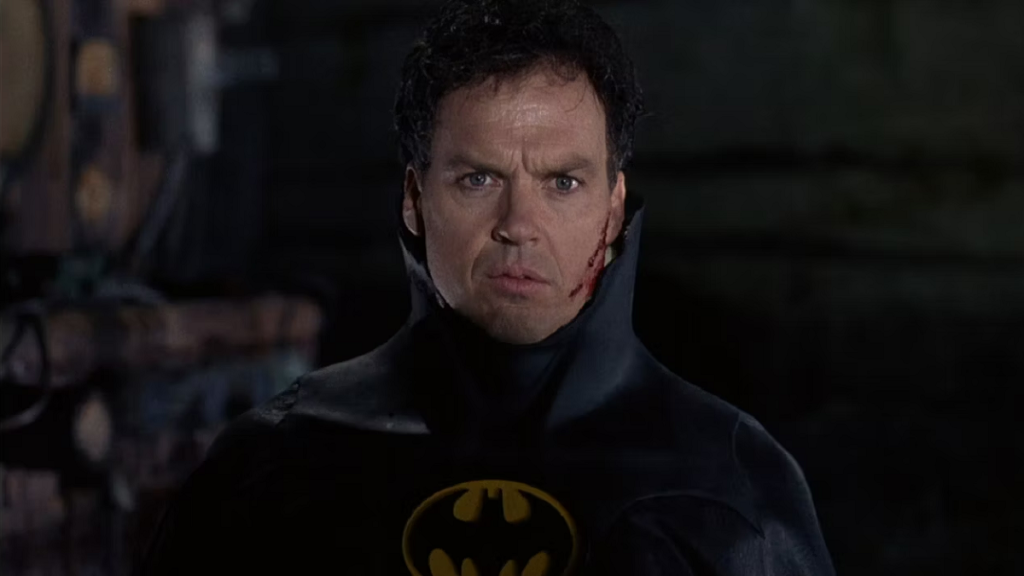 Michael Keaton as Bruce Wayne