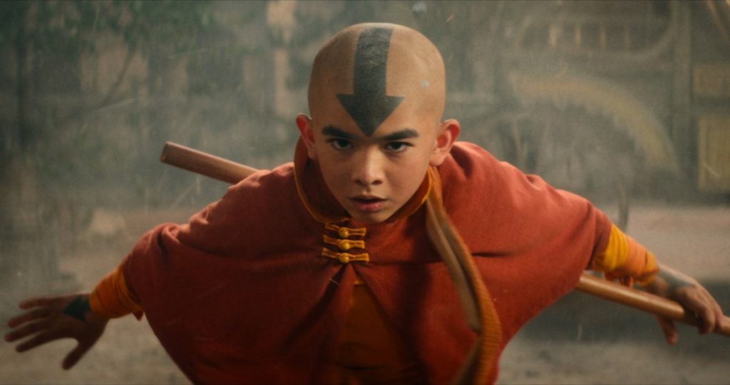 A still from Netflix's Avatar: The Last Airbender 