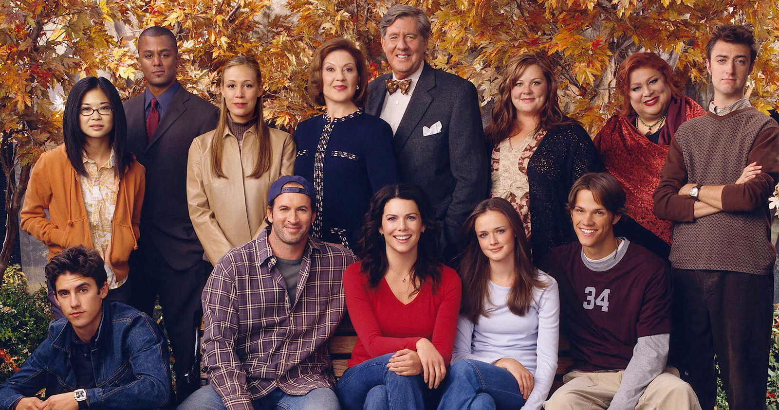 The cast of Gilmore Girls