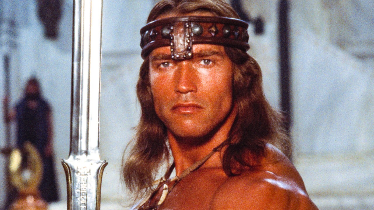 Arnold Schwarzenegger played Conan the Barbarian in the 80s