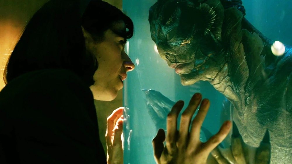 A still from Shape of Water