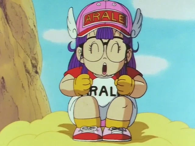 Arale in Dragon Ball