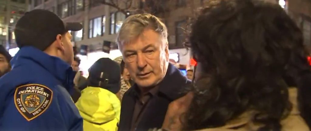 The Alec Baldwin incident was captured on camera.
