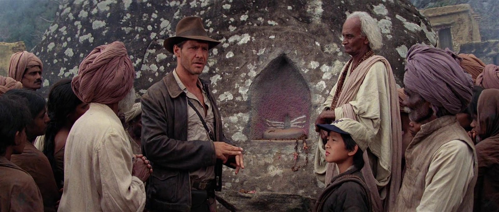 A still from Indiana Jones and the Temple of Doom in India