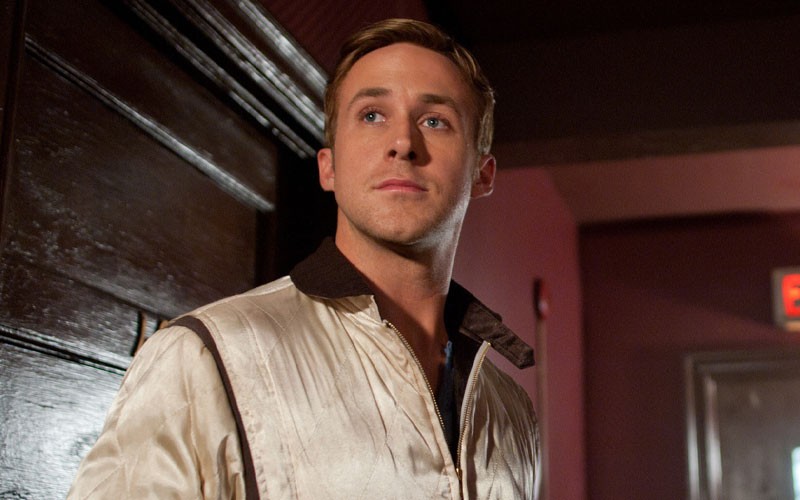 Ryan Gosling staring