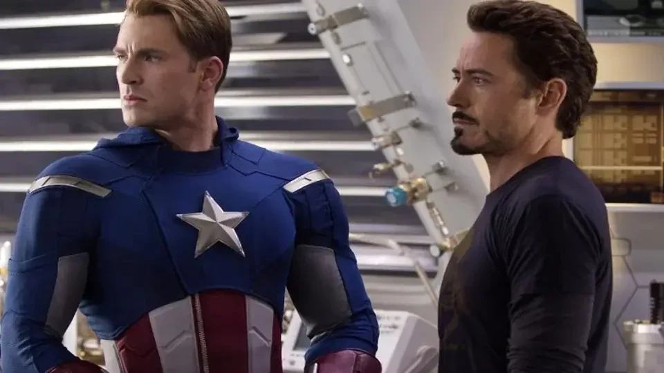 Iron Man and Captain America
