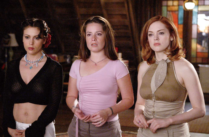 Alyssa Milano, Holly Marie Combs and Rose McGowan in Charmed