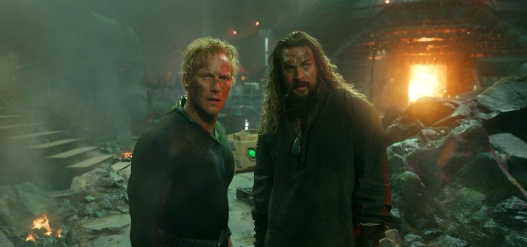 Patrick Wilson and Jason Momoa in Aquaman and the Lost Kingdom (2023)