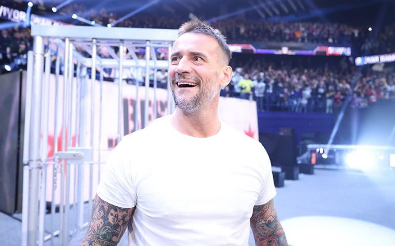 CM Punk's comeback. Credit: WWE