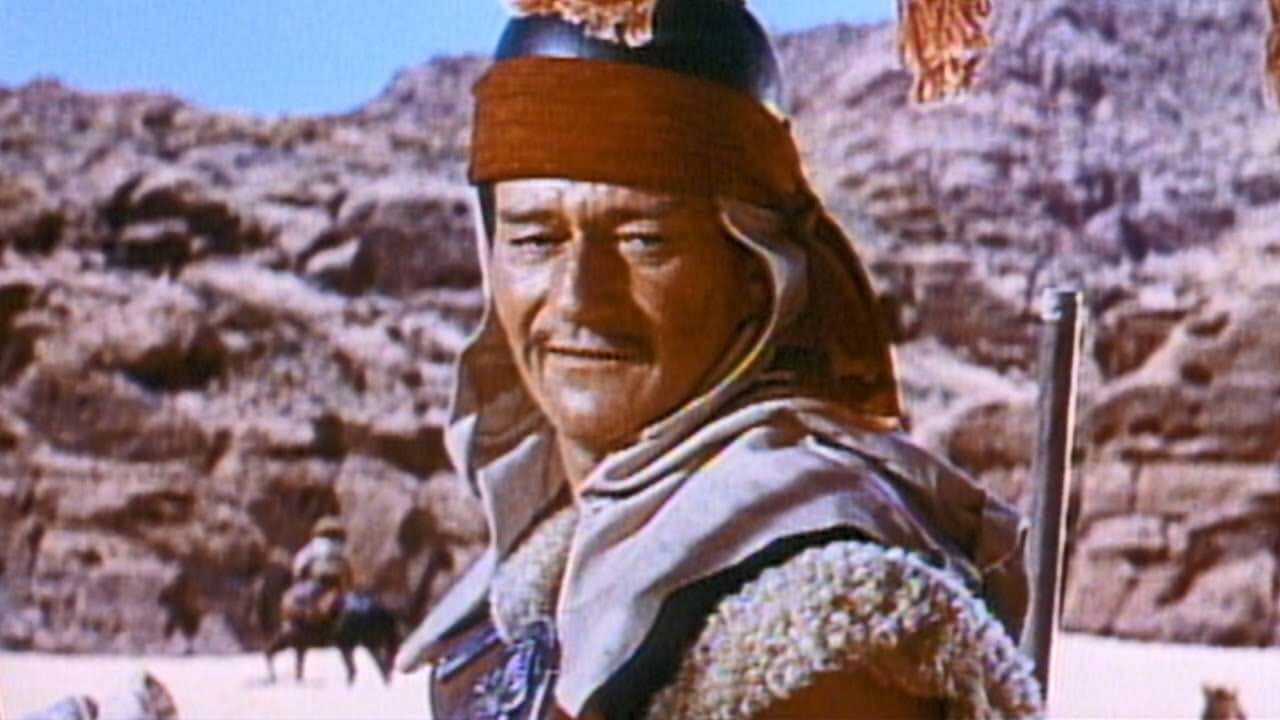 John Wayne in The Conqueror 