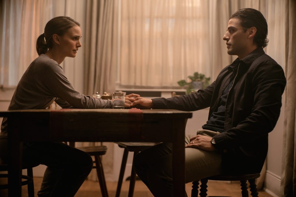 Natalie Portman and Oscar Isaac in a still from Annihilation