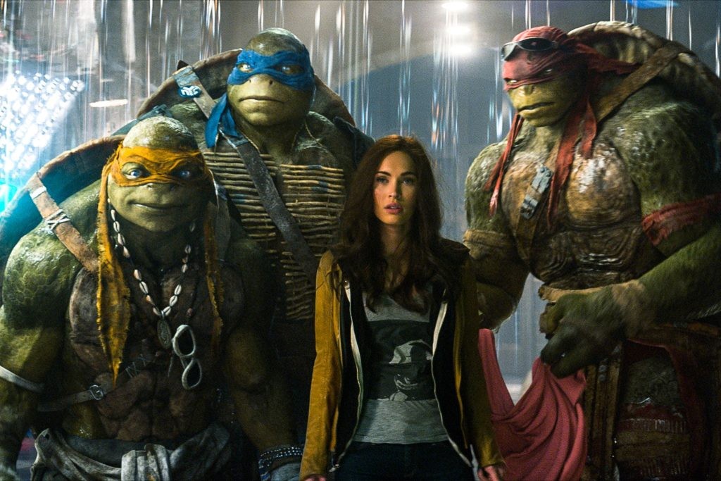 Teenage Mutant Ninja Turtles TMNT movie with Megan Fox