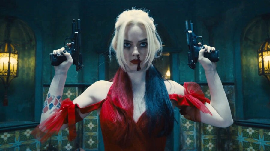 Margot Robbie as Harley Quinn in a still from The Suicide Squad 