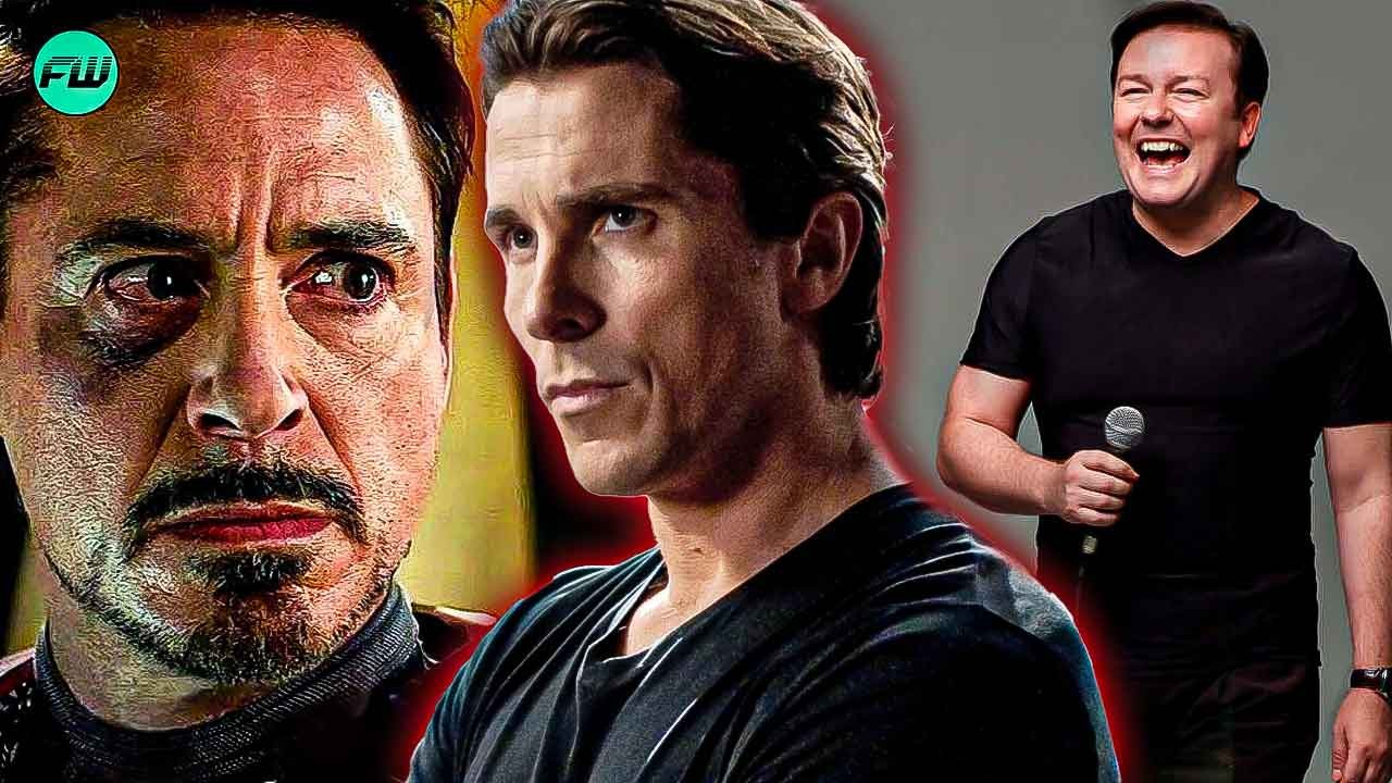 “I’m hoping he’s going to keep going further”: Christian Bale Publicly Supported Ricky Gervais’ ‘Sinister’ Joke That Made Robert Downey Jr. Angry