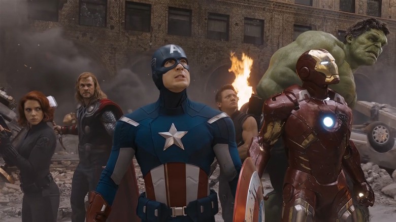 The MCU's Avengers during happier times