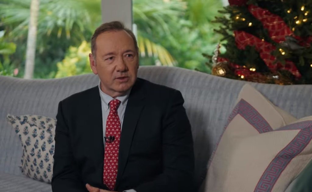 Kevin Spacey in Being Frank With Tucker