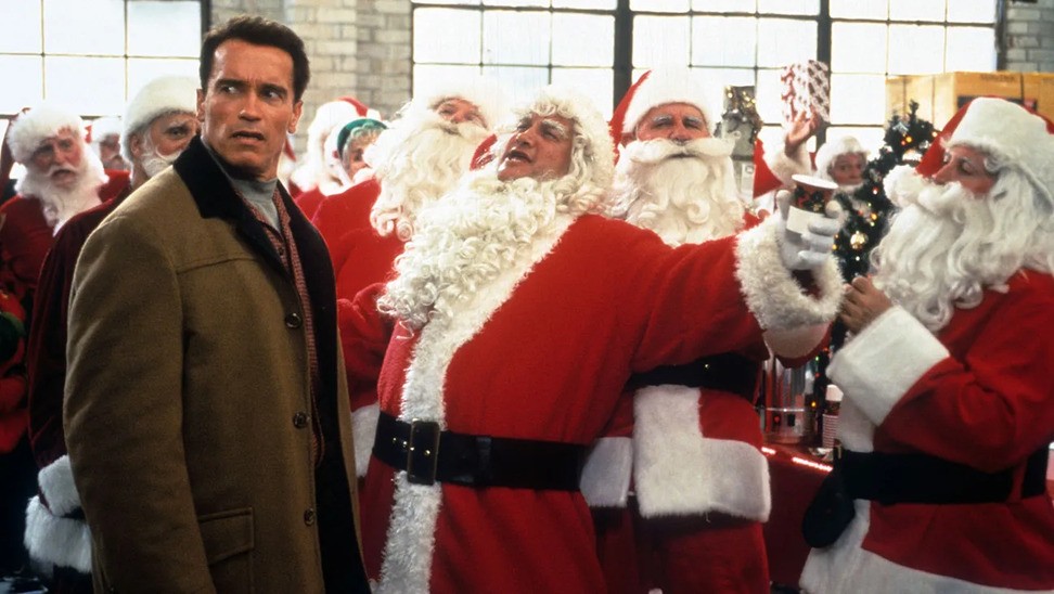 Arnold Schwarzenegger as Howard Langston in Jingle All the Way