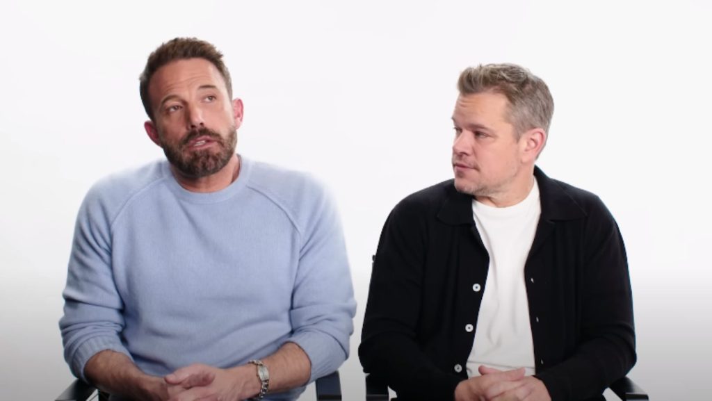 Ben Affleck and Matt Damon 