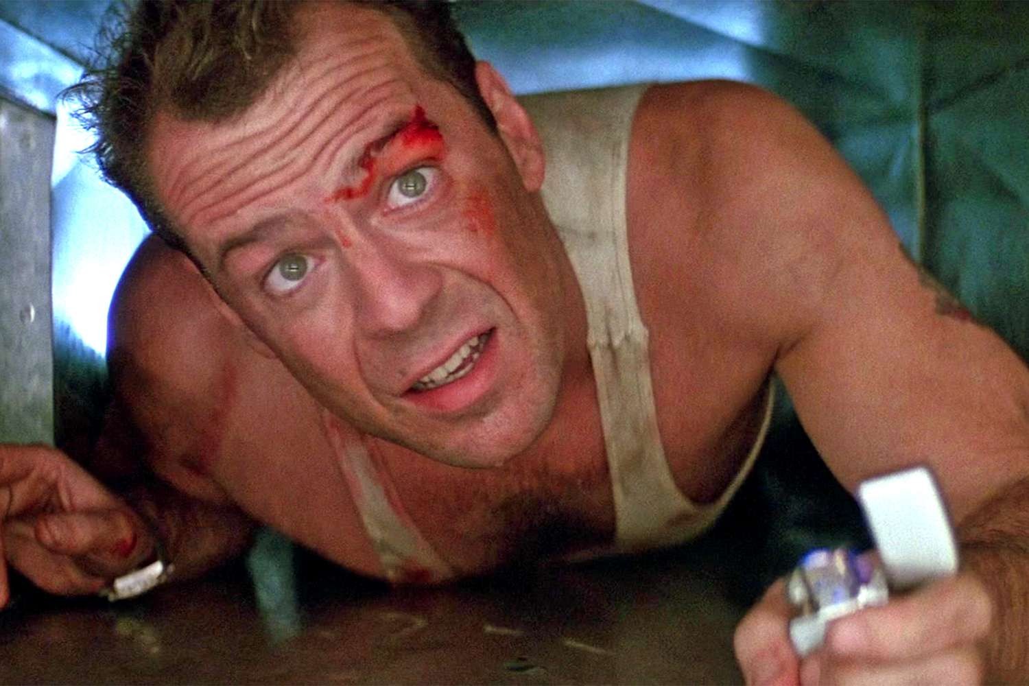 Bruce Willis as John McClane in Die Hard