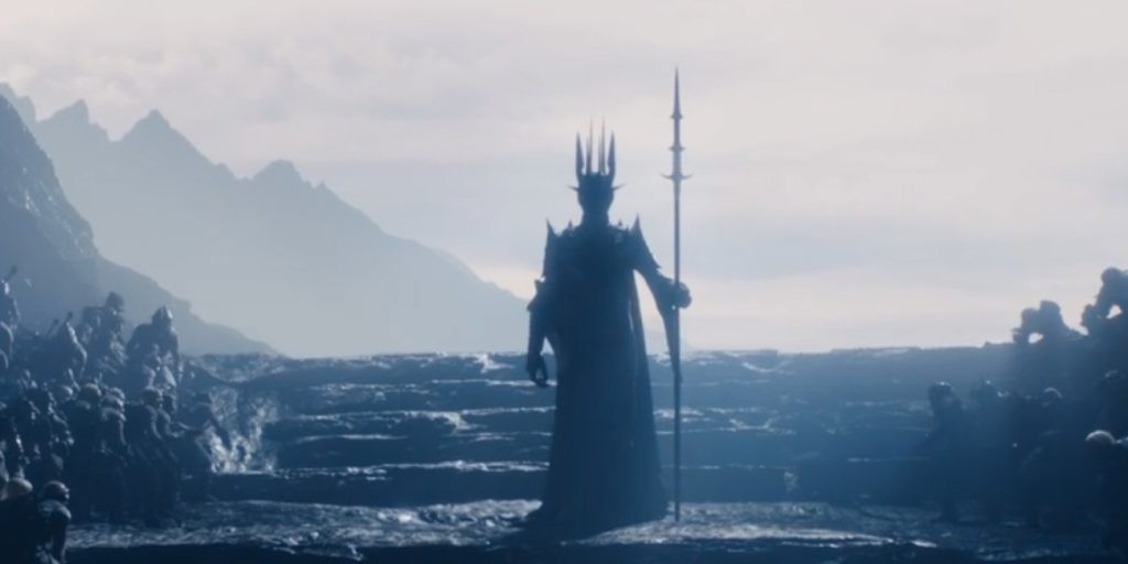 Sauron in The Lord of the Rings: The Rings of Power