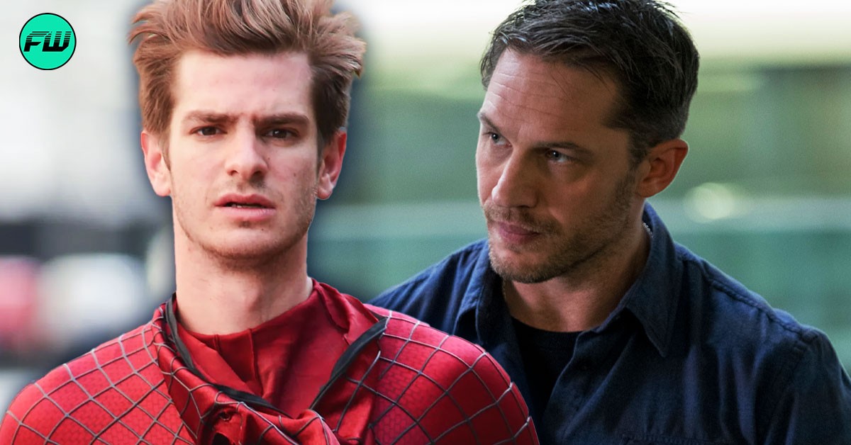 venom 3: andrew garfield’s spider-man trades bloody blows with tom hardy in new poster