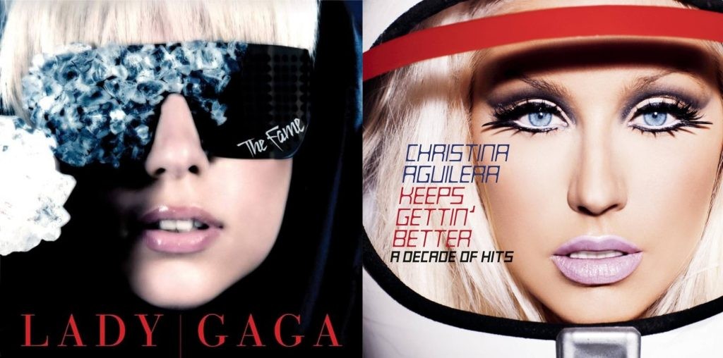 Lady Gaga's The Fame and Christina Aguilera's Keeps Gettin' Better: A Decade of Hits