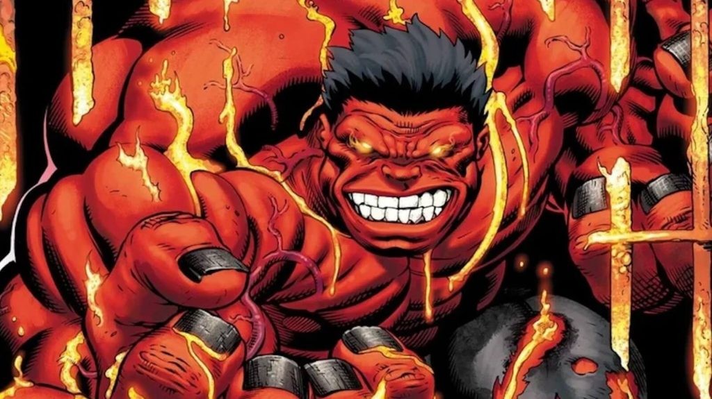 The Red Hulk in the comics