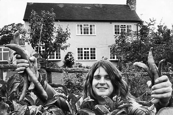 Ozzy Osbourne in his younger days 
