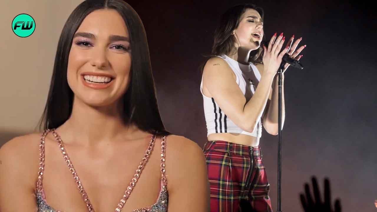 Dua Lipa Previews Her New Song to a Man on the Street