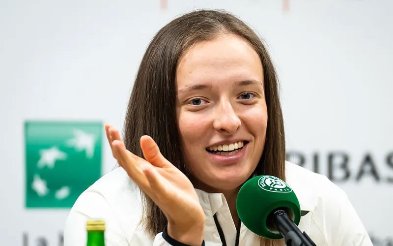 Iga Świątek, who earned the most among all female athletes this year