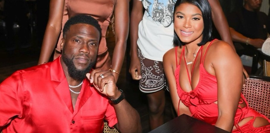 Kevin Hart and Eniko Hart