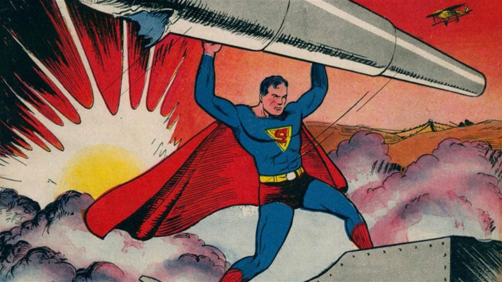 One of the original Superman comics that serve as an inspiration for Superman Legacy