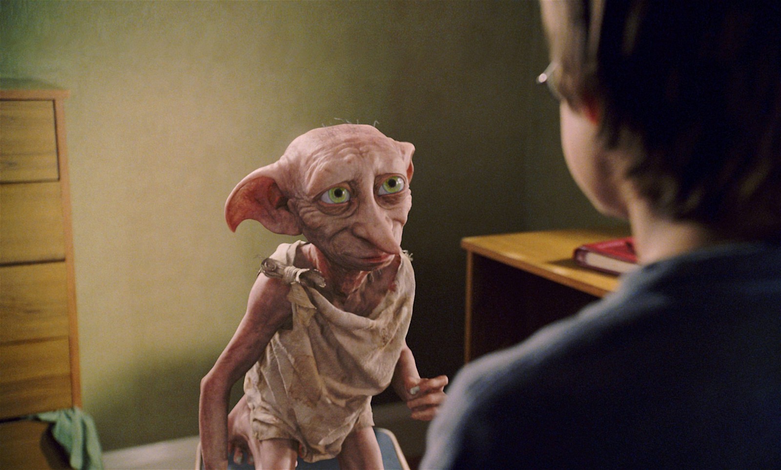 Dobby in Warner Bros.' Harry Potter and the Chamber of Secrets