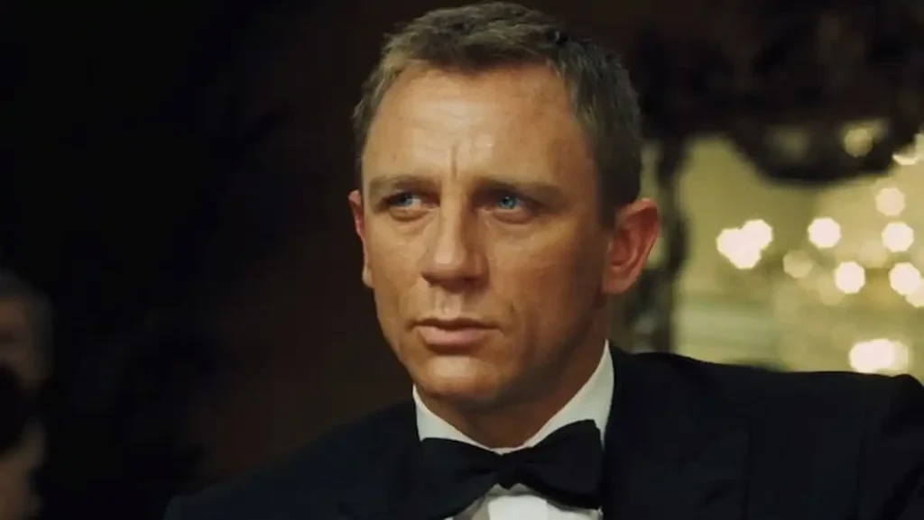 Daniel Craig as James Bond in a still from Casino Royale 