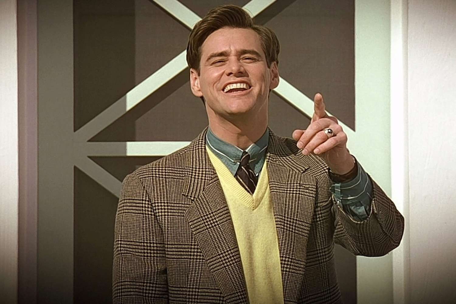 Jim Carrey in The Truman Show