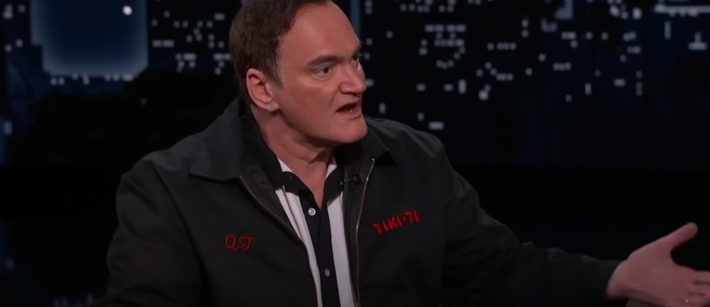 Director Quentin Tarantino. Credit: Jimmy Kimmel Live